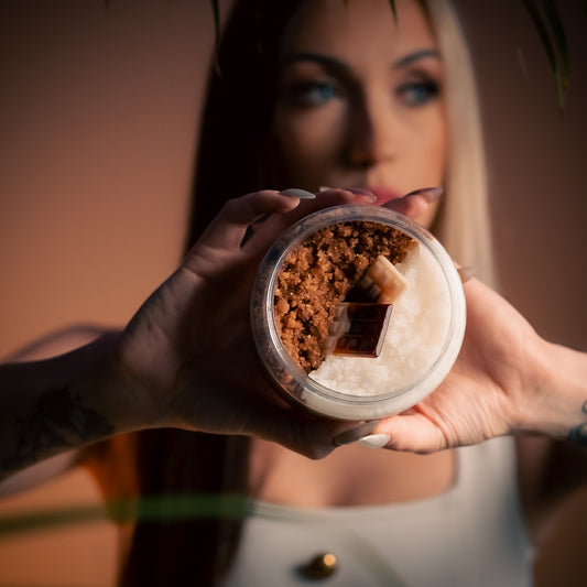 Chocolate & Vanilla Body Scrub, 300 g – view 2