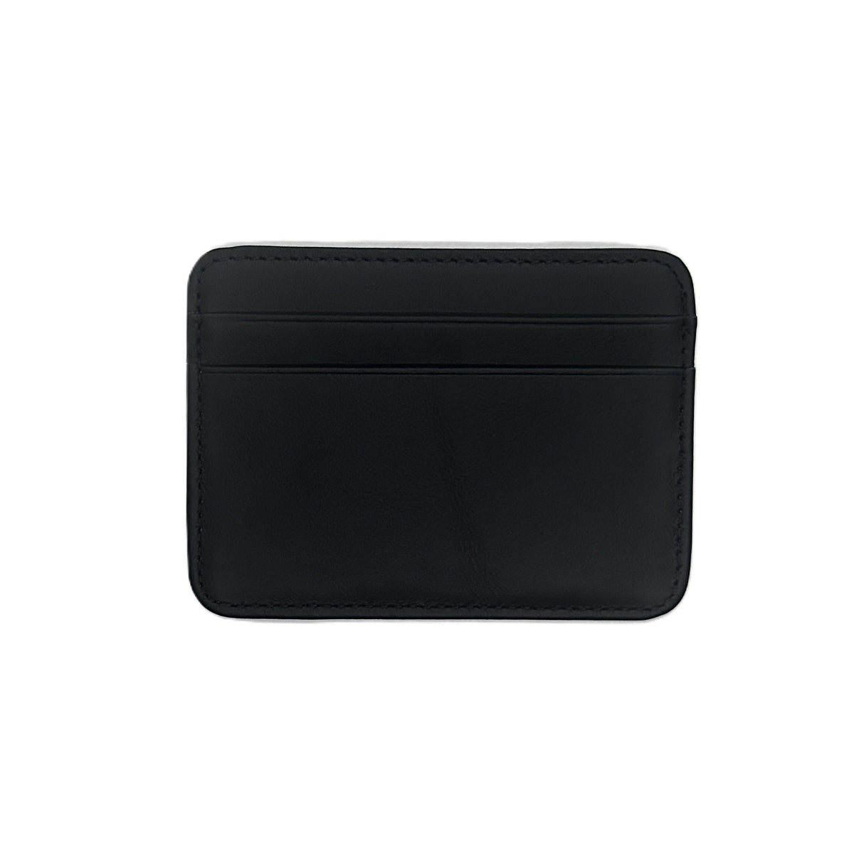 Handmade leather card holder 006 – Black