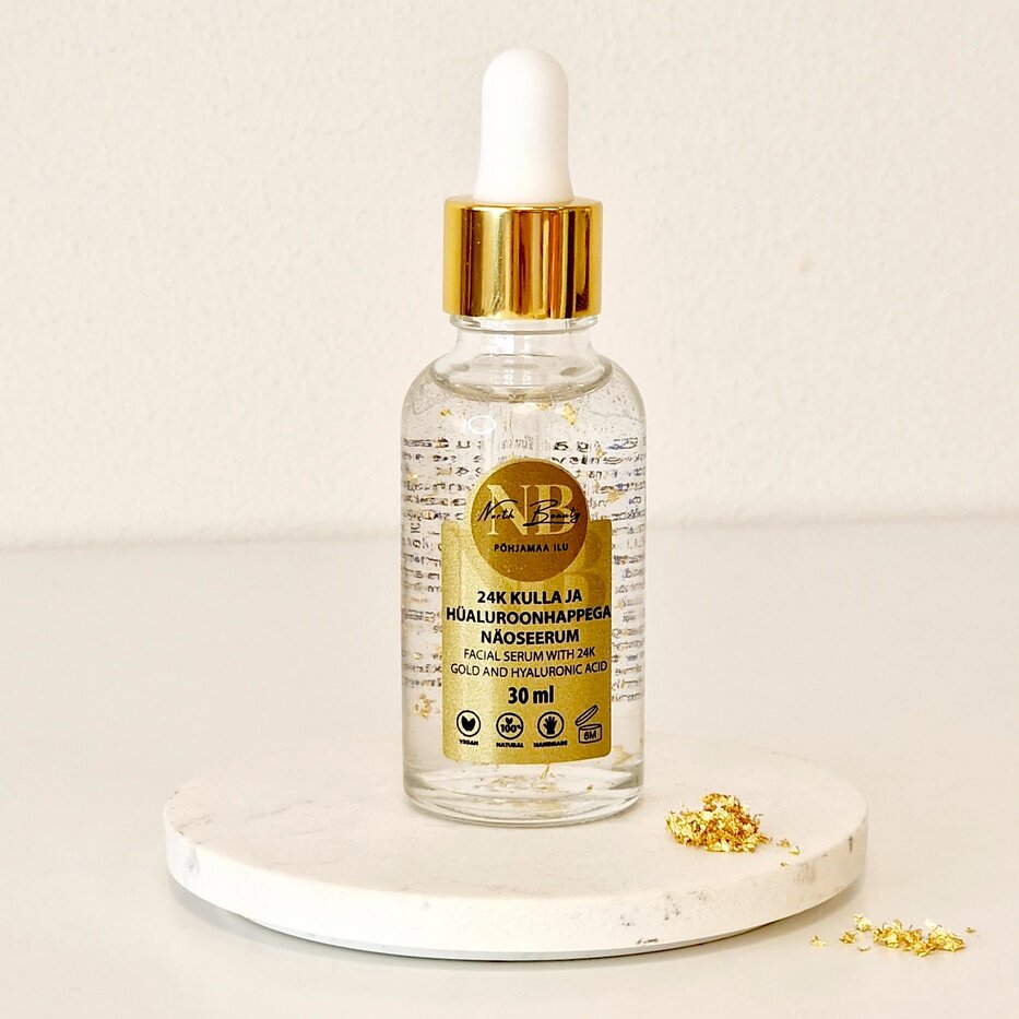 24K Gold & Hyaluronic Acid Face Serum, 30 ml – view 4