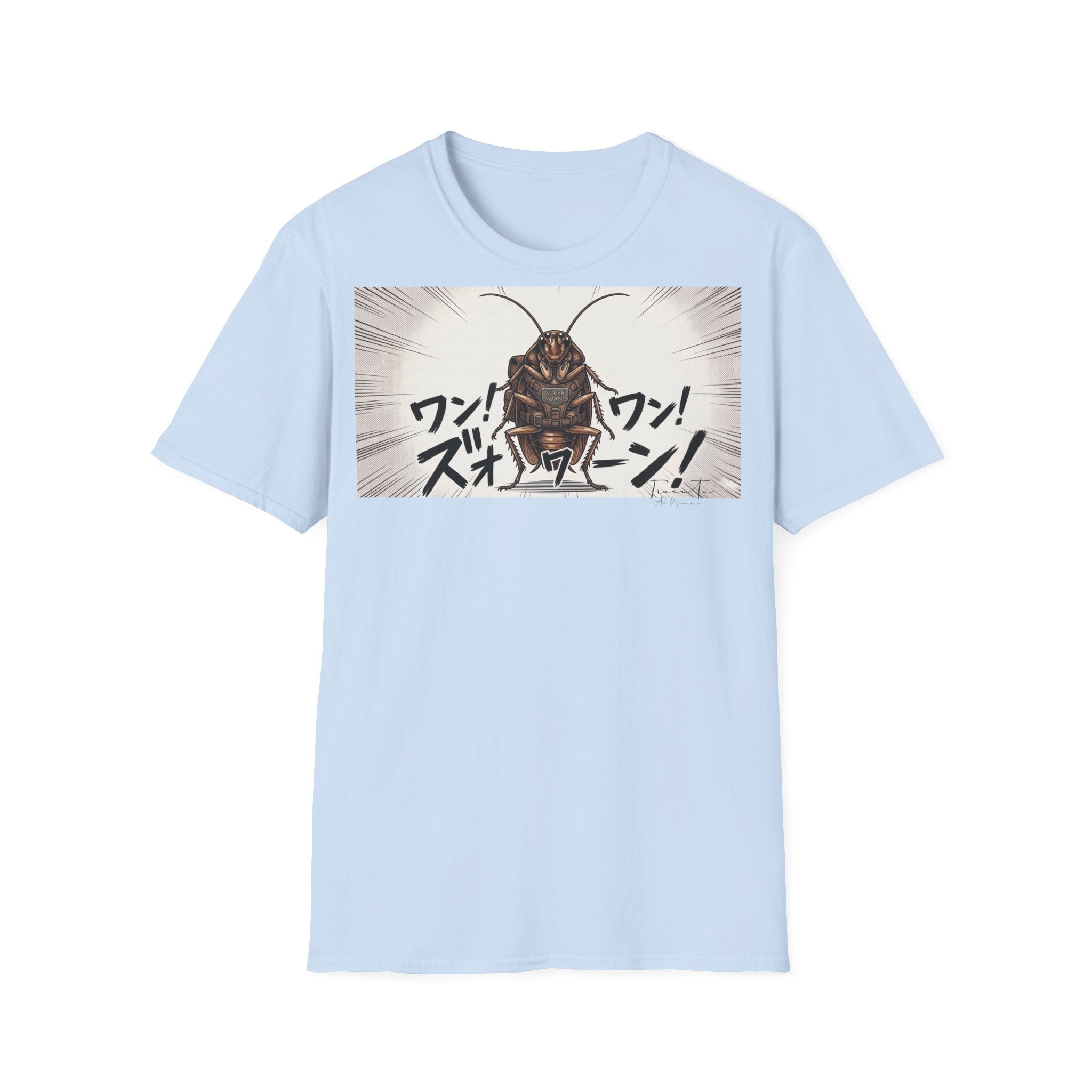 TRUCUTU Manga Cockroach Softstyle T-Shirt – Japanese Anime Streetwear