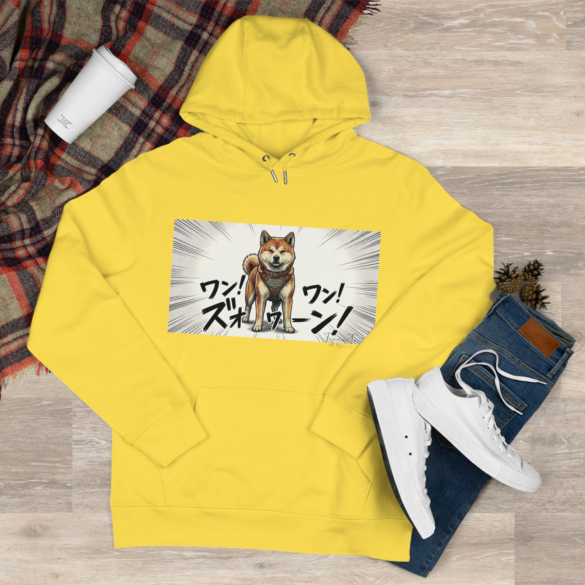 Hachikō Manga Hoodie – Loyalty in Every Detail 🐾