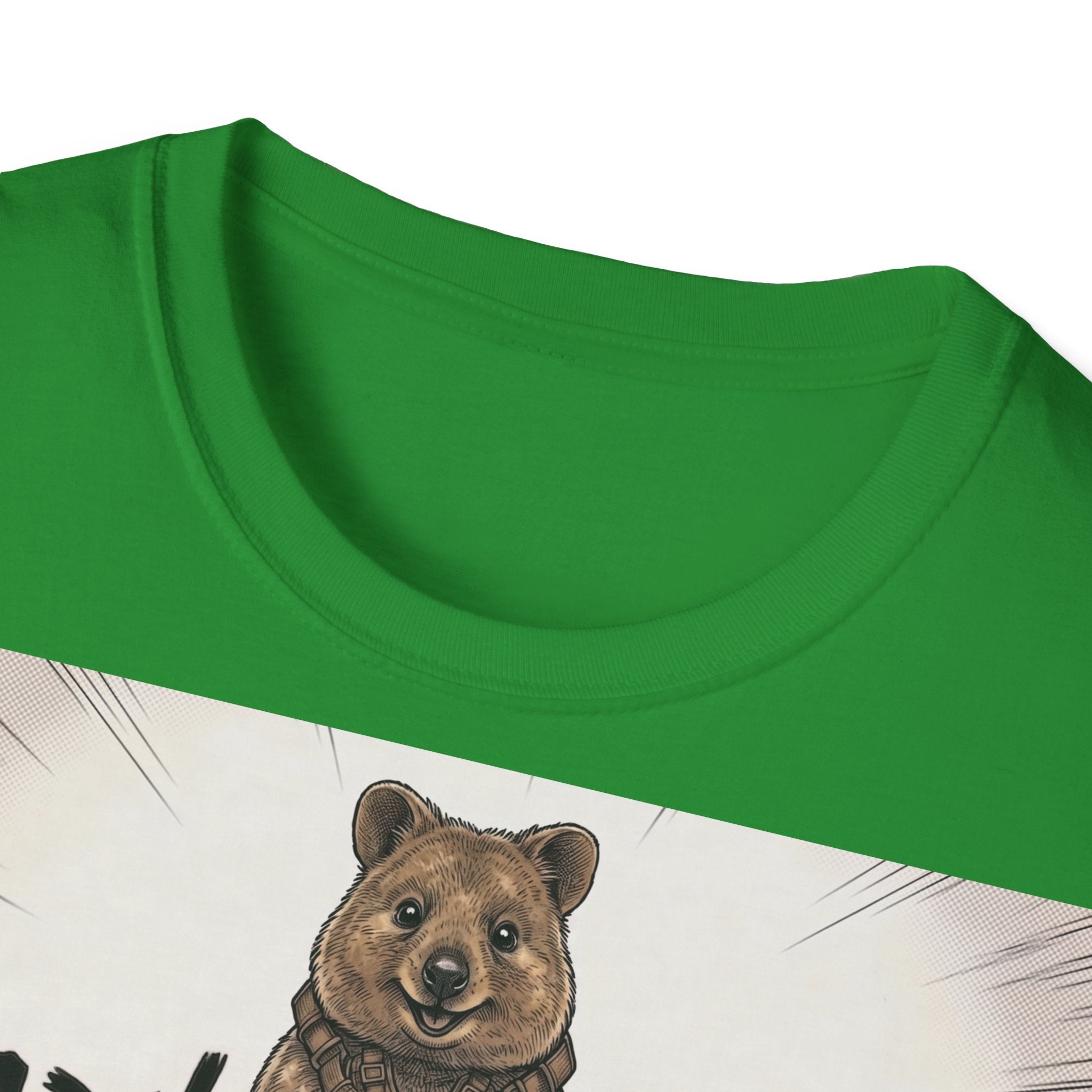 TRUCUTU Manga Quokka Softstyle T-Shirt – Japanese Anime Streetwear