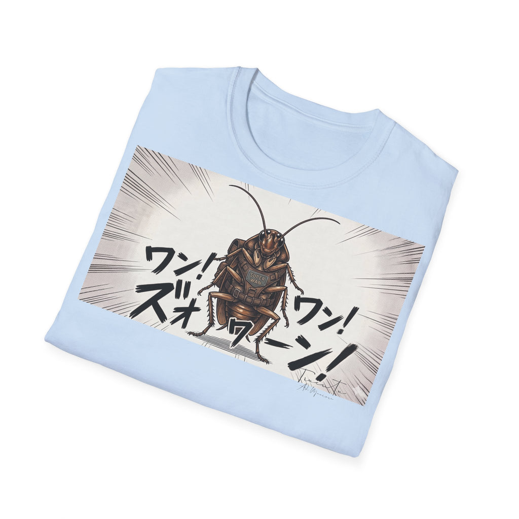 TRUCUTU Manga Cockroach Softstyle T-Shirt – Japanese Anime Streetwear
