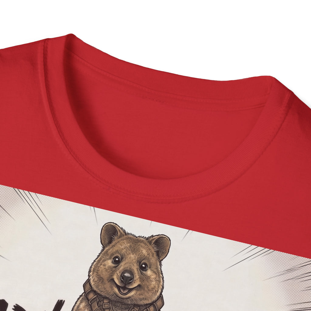 TRUCUTU Manga Quokka Softstyle T-Shirt – Japanese Anime Streetwear