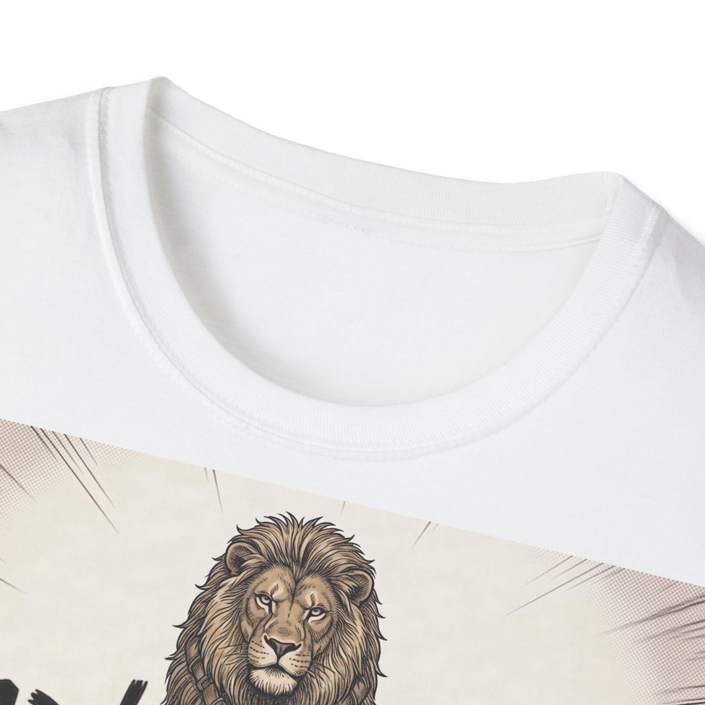 TRUCUTU Manga Lion Softstyle T-Shirt – Japanese Anime Streetwear