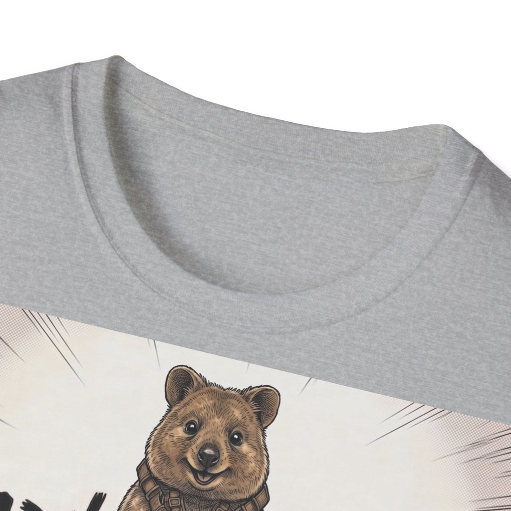 TRUCUTU Manga Quokka Softstyle T-Shirt – Japanese Anime Streetwear