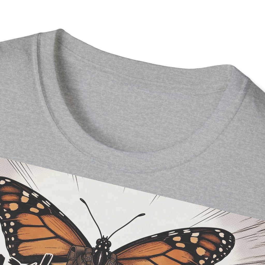 TRUCUTU Manga Butterfly Softstyle T-Shirt – Japanese Anime Streetwear