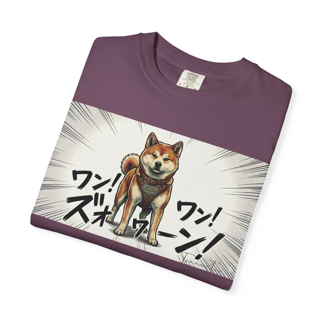 Hachikō Manga Garment-Dyed T-Shirt – Timeless Loyalty in Style 🐾