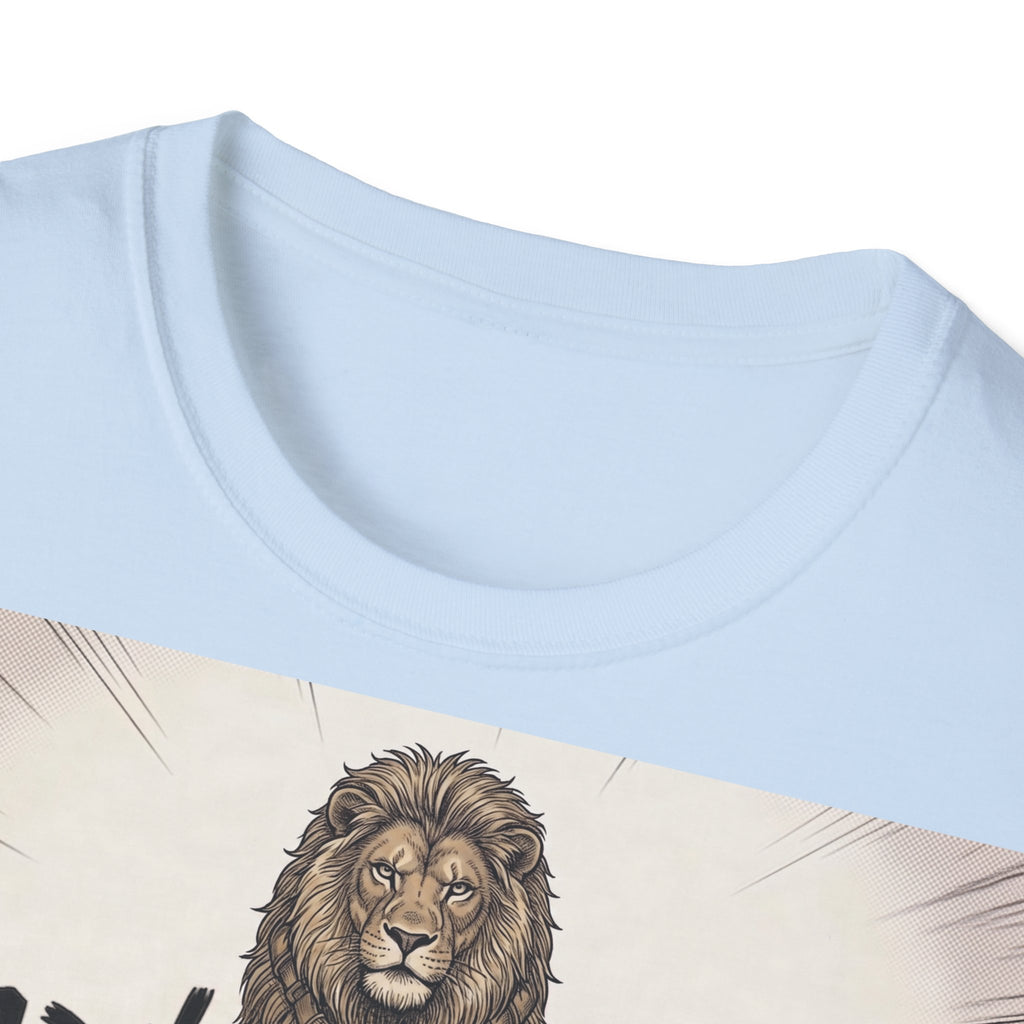 TRUCUTU Manga Lion Softstyle T-Shirt – Japanese Anime Streetwear