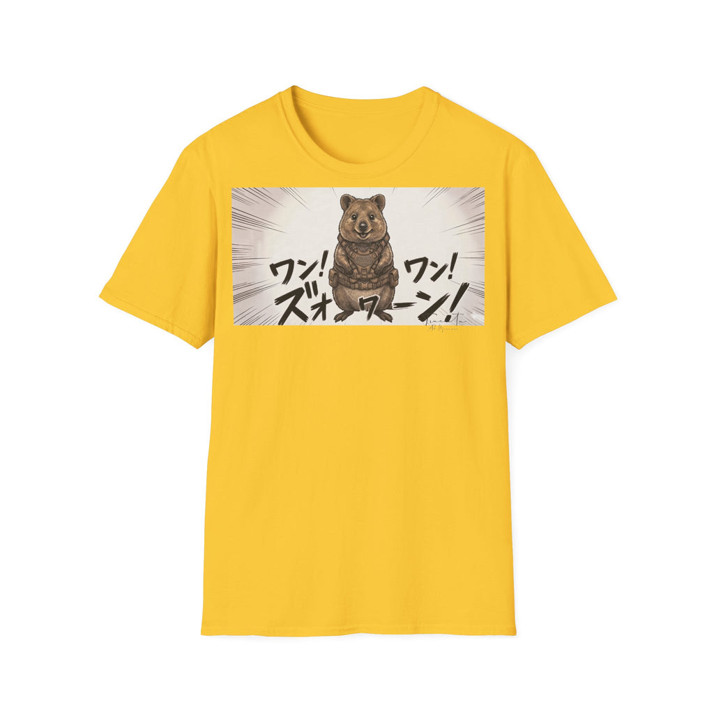 TRUCUTU Manga Quokka Softstyle T-Shirt – Japanese Anime Streetwear