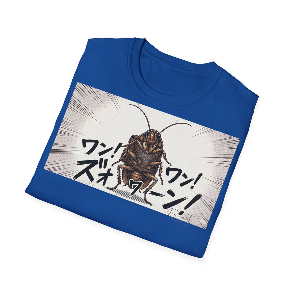 TRUCUTU Manga Cockroach Softstyle T-Shirt – Japanese Anime Streetwear