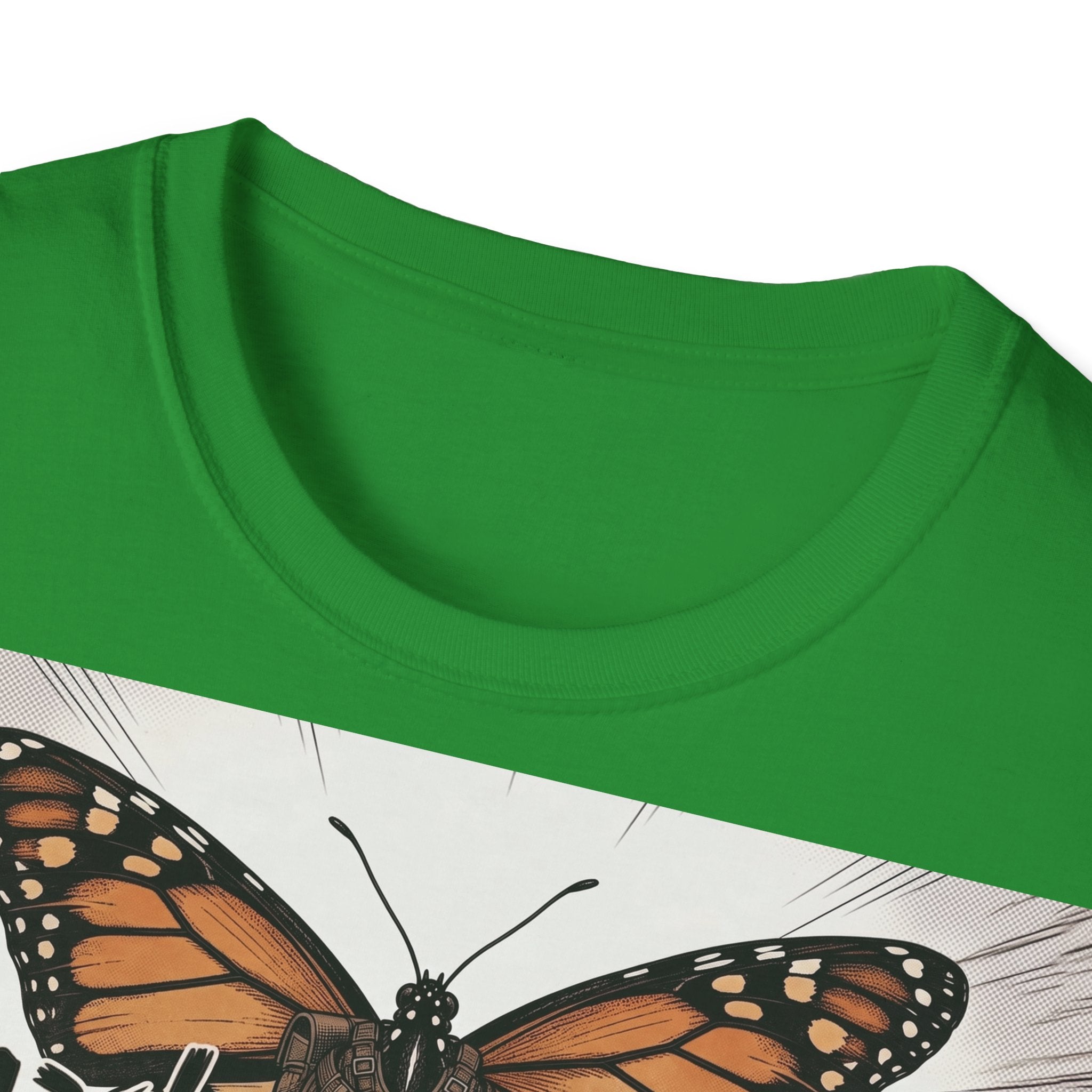 TRUCUTU Manga Butterfly Softstyle T-Shirt – Japanese Anime Streetwear