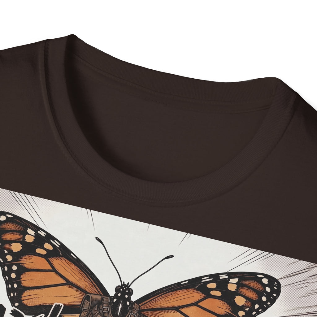 TRUCUTU Manga Butterfly Softstyle T-Shirt – Japanese Anime Streetwear
