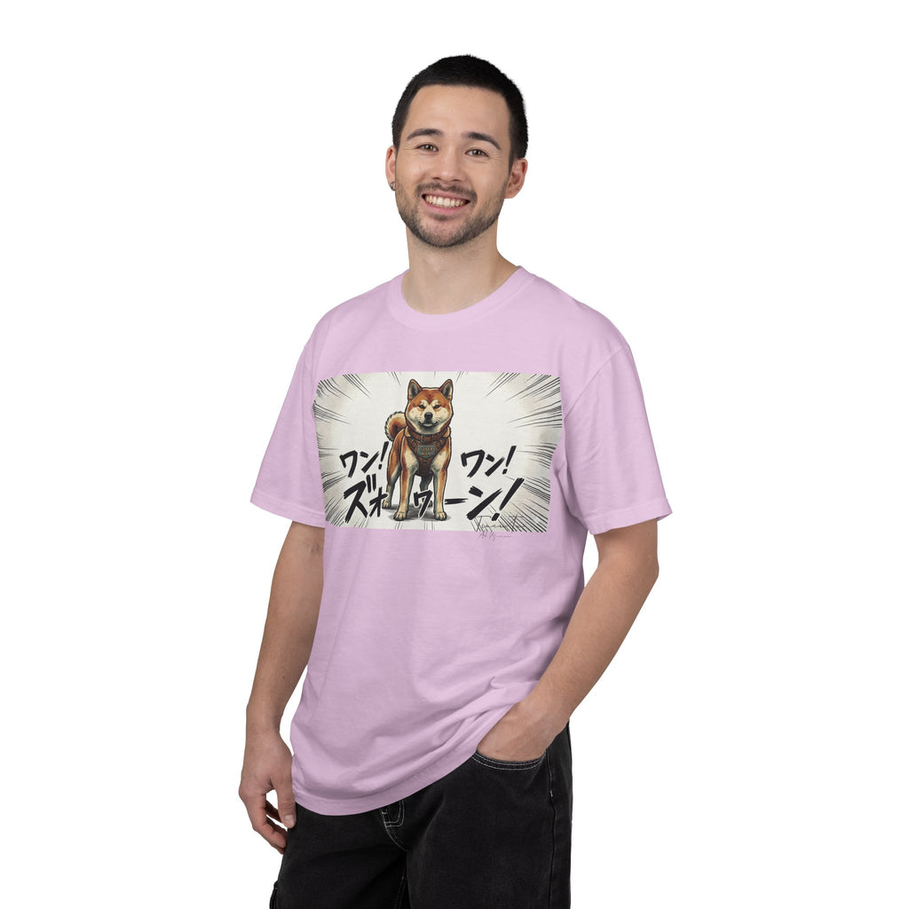 Hachikō Manga Garment-Dyed T-Shirt – Timeless Loyalty in Style 🐾