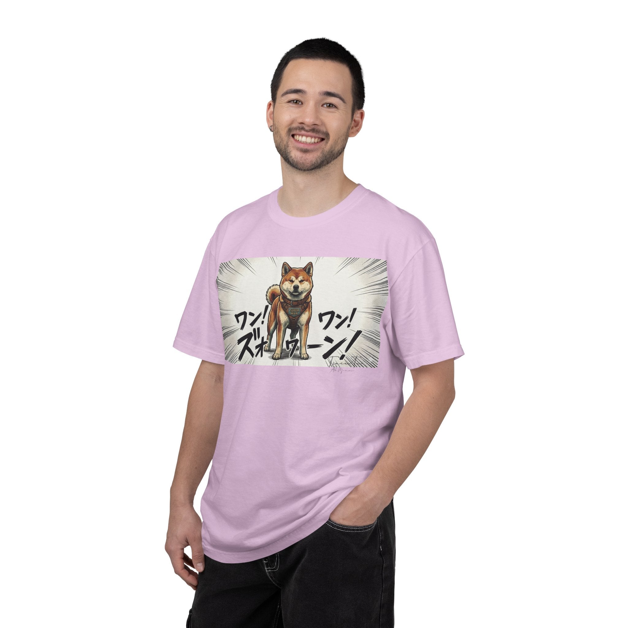 Hachikō Manga Garment-Dyed T-Shirt – Timeless Loyalty in Style 🐾