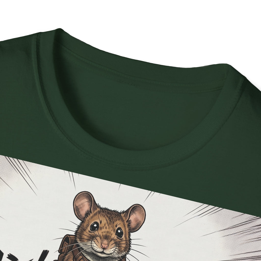 TRUCUTU Manga Mouse Softstyle T-Shirt – Japanese Anime Streetwear
