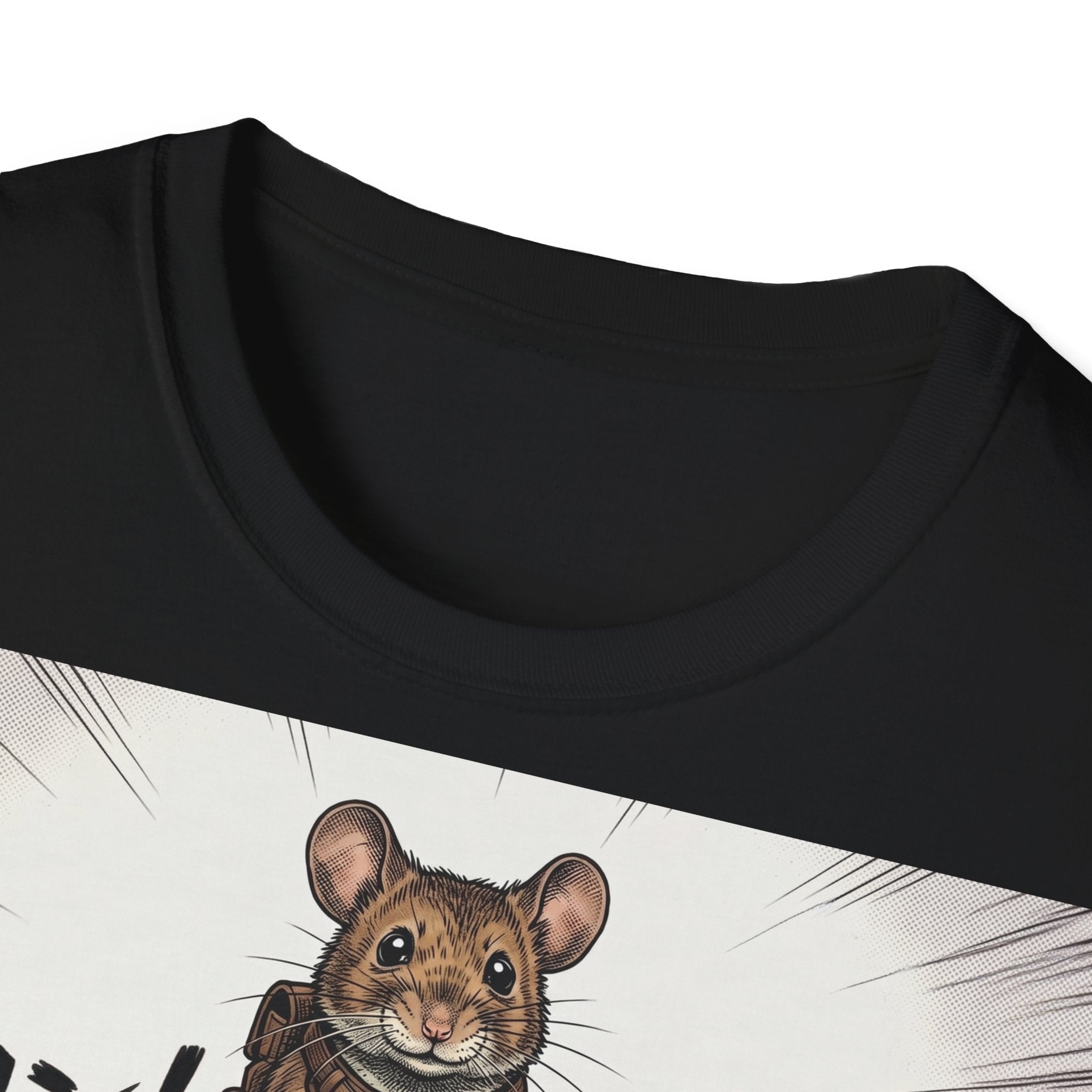 TRUCUTU Manga Mouse Softstyle T-Shirt – Japanese Anime Streetwear