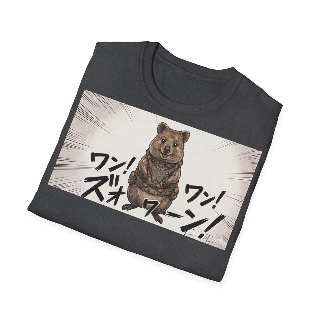 TRUCUTU Manga Quokka Softstyle T-Shirt – Japanese Anime Streetwear