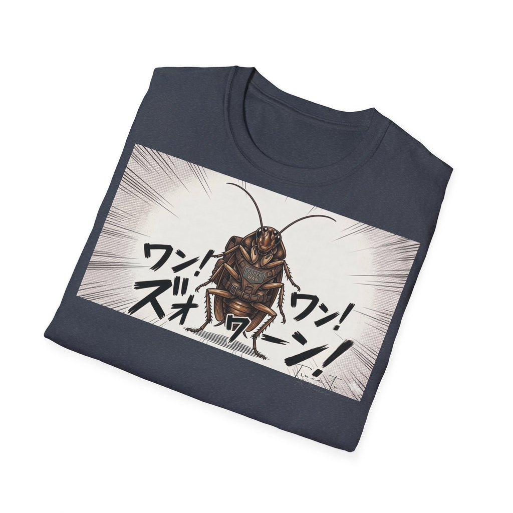 TRUCUTU Manga Cockroach Softstyle T-Shirt – Japanese Anime Streetwear