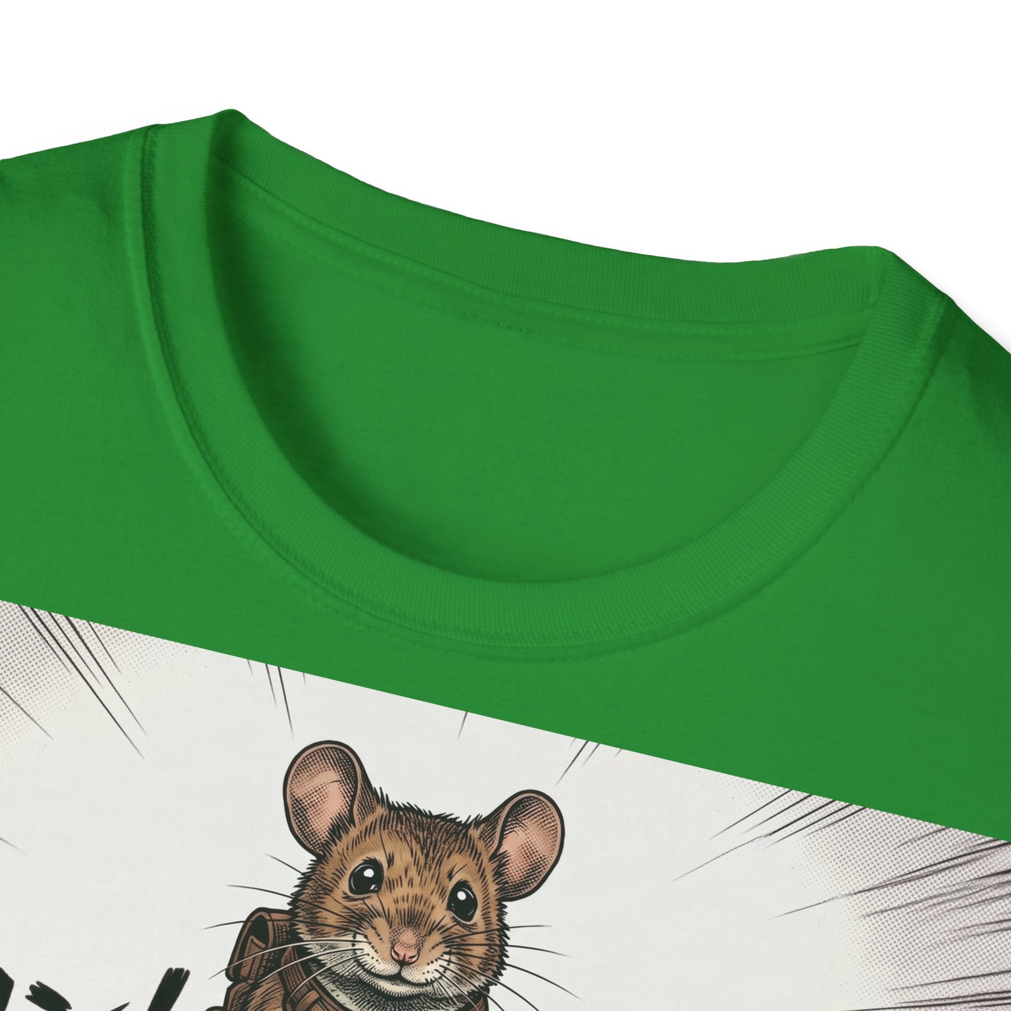 TRUCUTU Manga Mouse Softstyle T-Shirt – Japanese Anime Streetwear