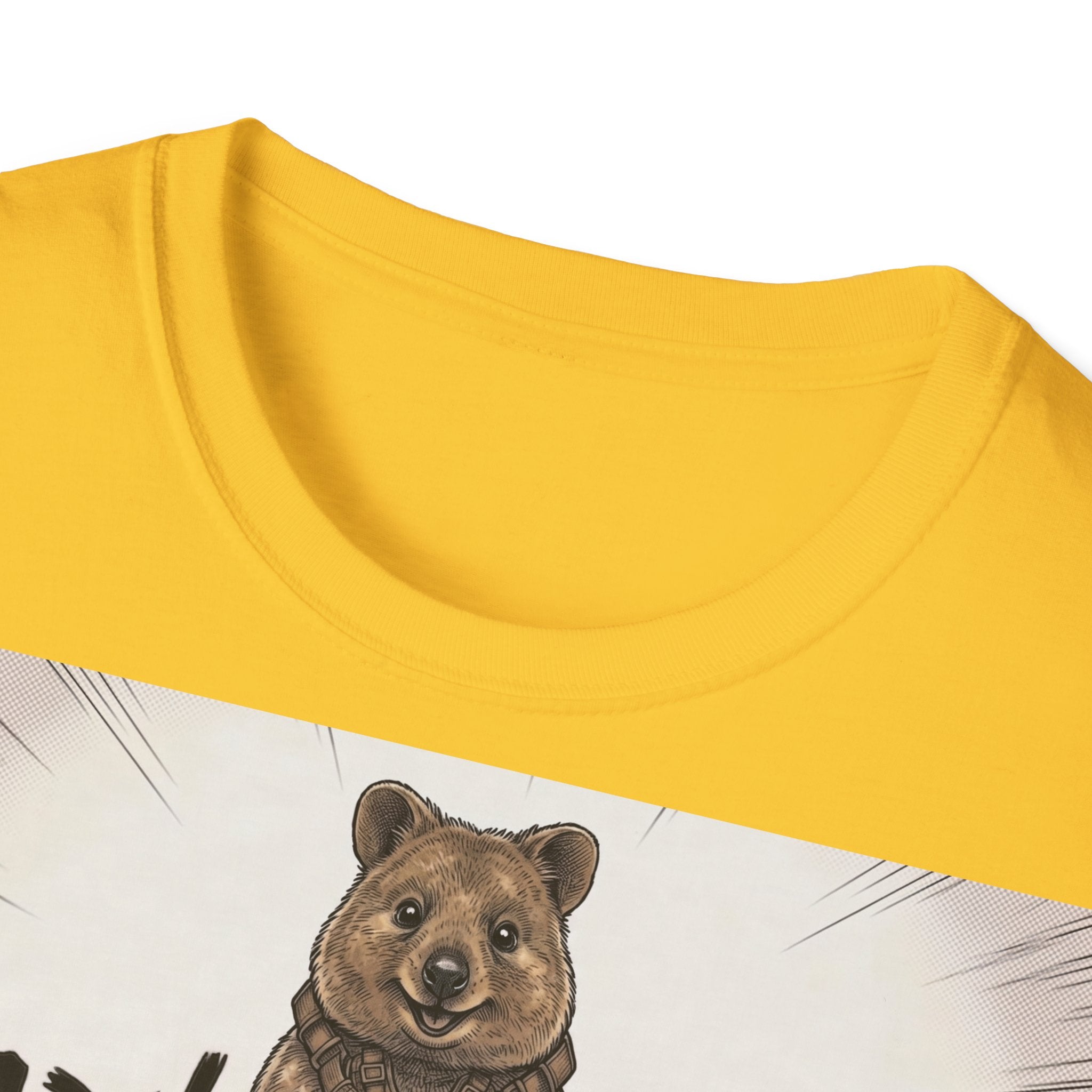 TRUCUTU Manga Quokka Softstyle T-Shirt – Japanese Anime Streetwear