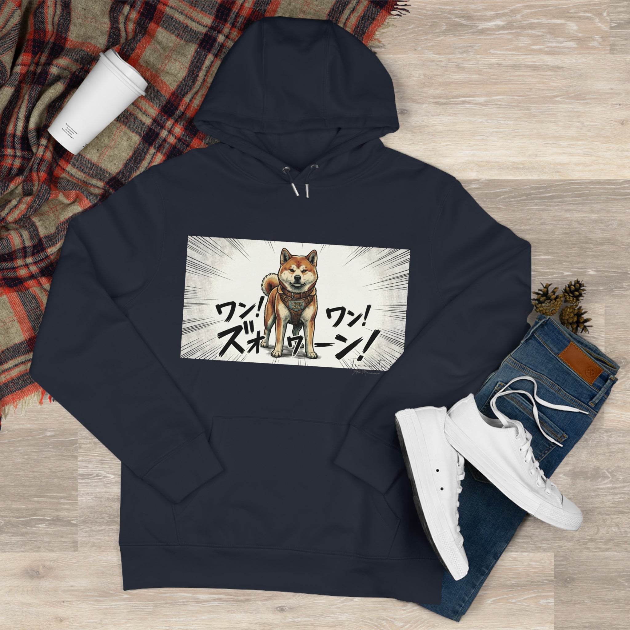Hachikō Manga Hoodie – Loyalty in Every Detail 🐾