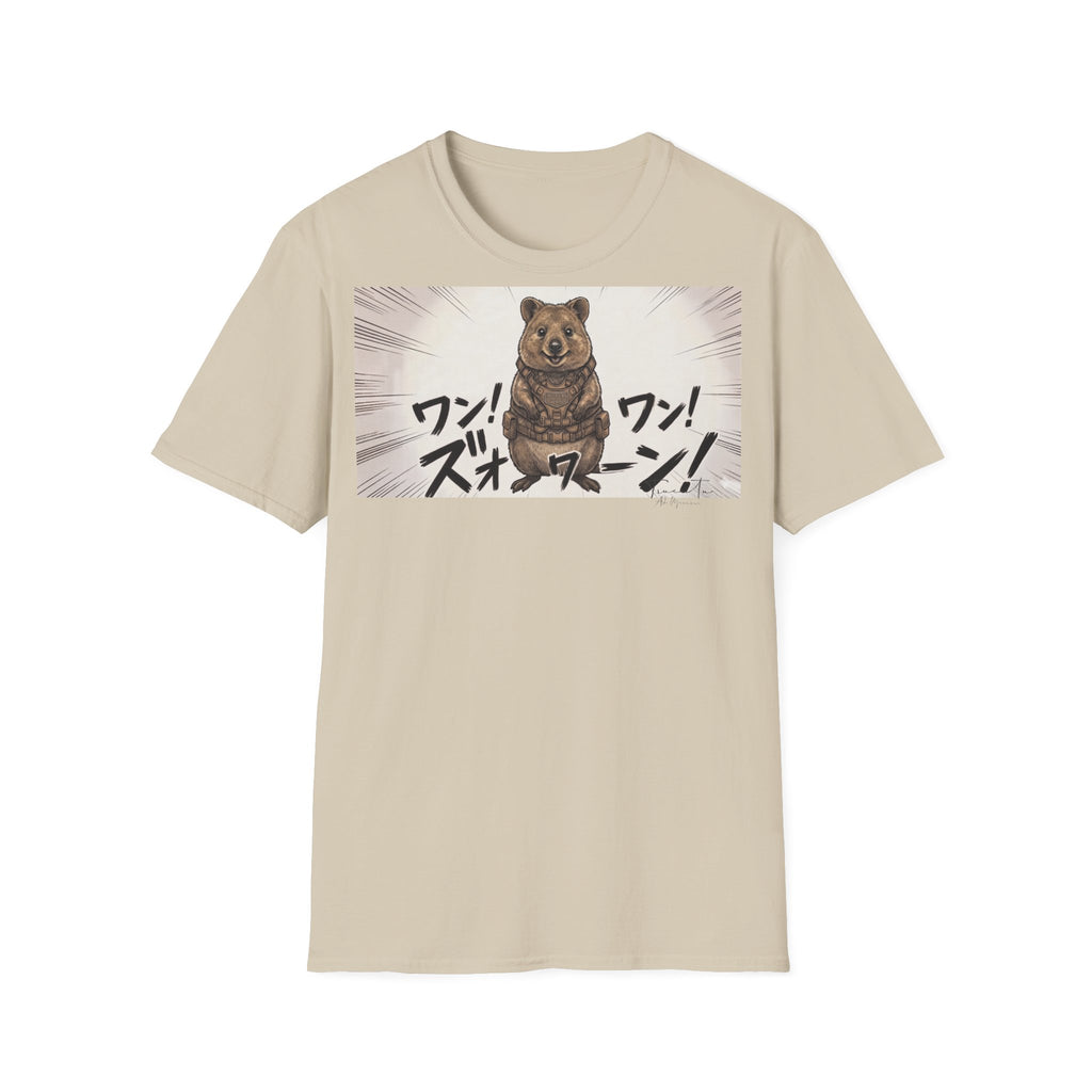 TRUCUTU Manga Quokka Softstyle T-Shirt – Japanese Anime Streetwear