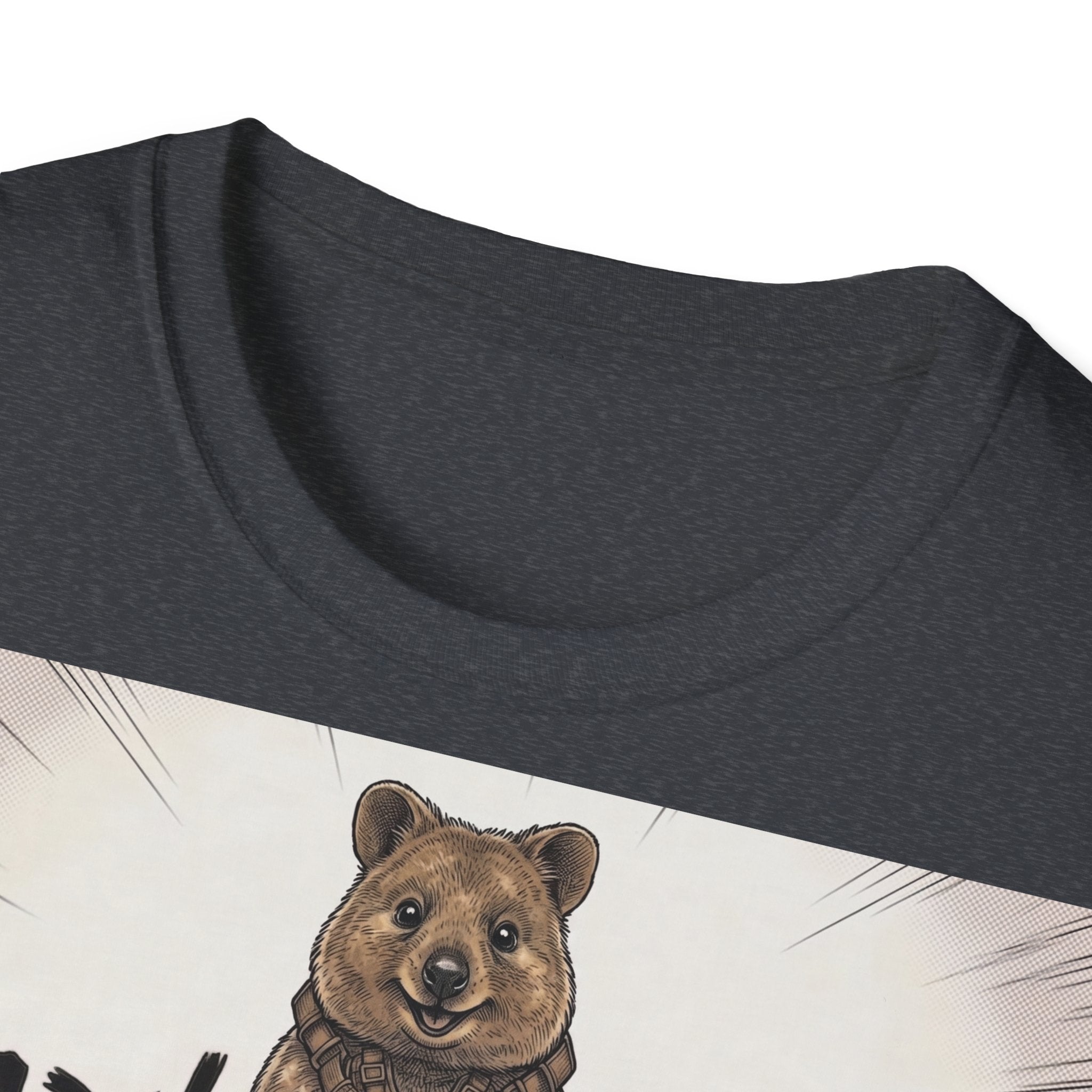 TRUCUTU Manga Quokka Softstyle T-Shirt – Japanese Anime Streetwear