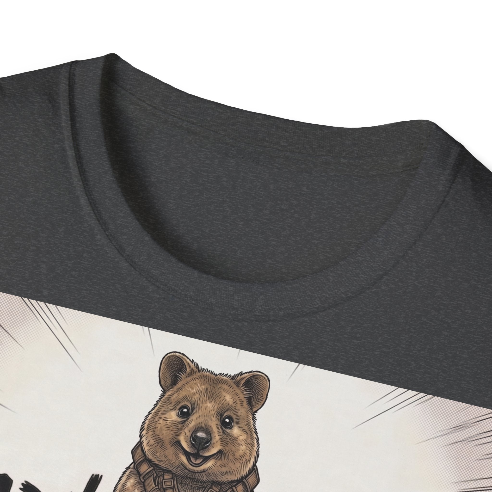 TRUCUTU Manga Quokka Softstyle T-Shirt – Japanese Anime Streetwear