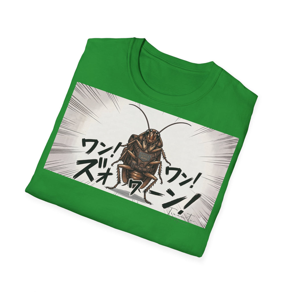 TRUCUTU Manga Cockroach Softstyle T-Shirt – Japanese Anime Streetwear