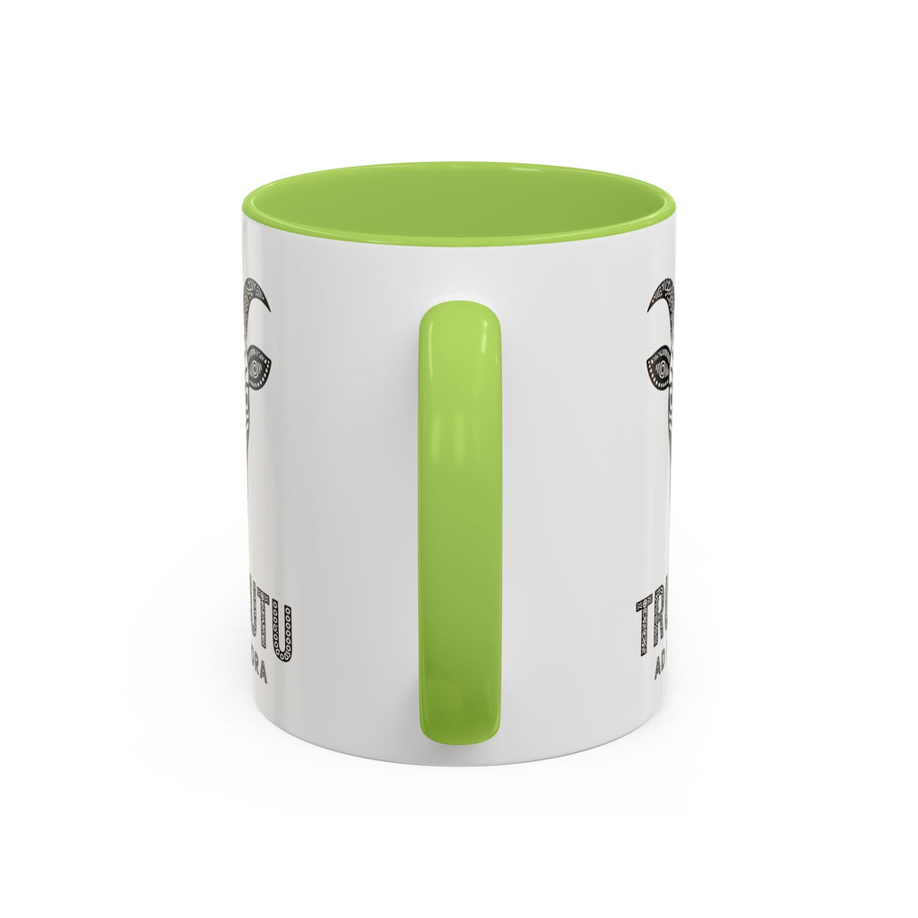 Trucutu "Outback" Accent Mug – Australian Art Edition