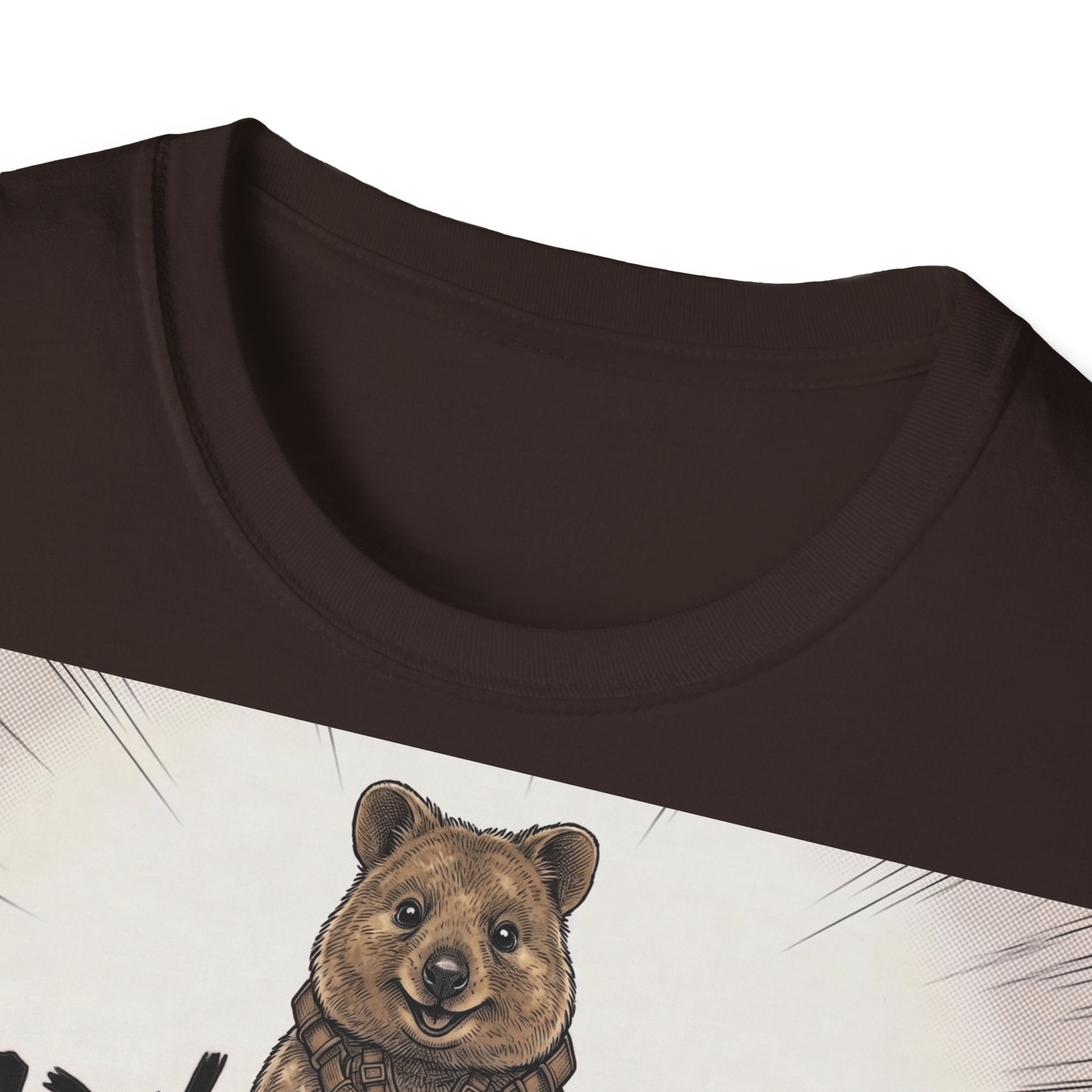 TRUCUTU Manga Quokka Softstyle T-Shirt – Japanese Anime Streetwear