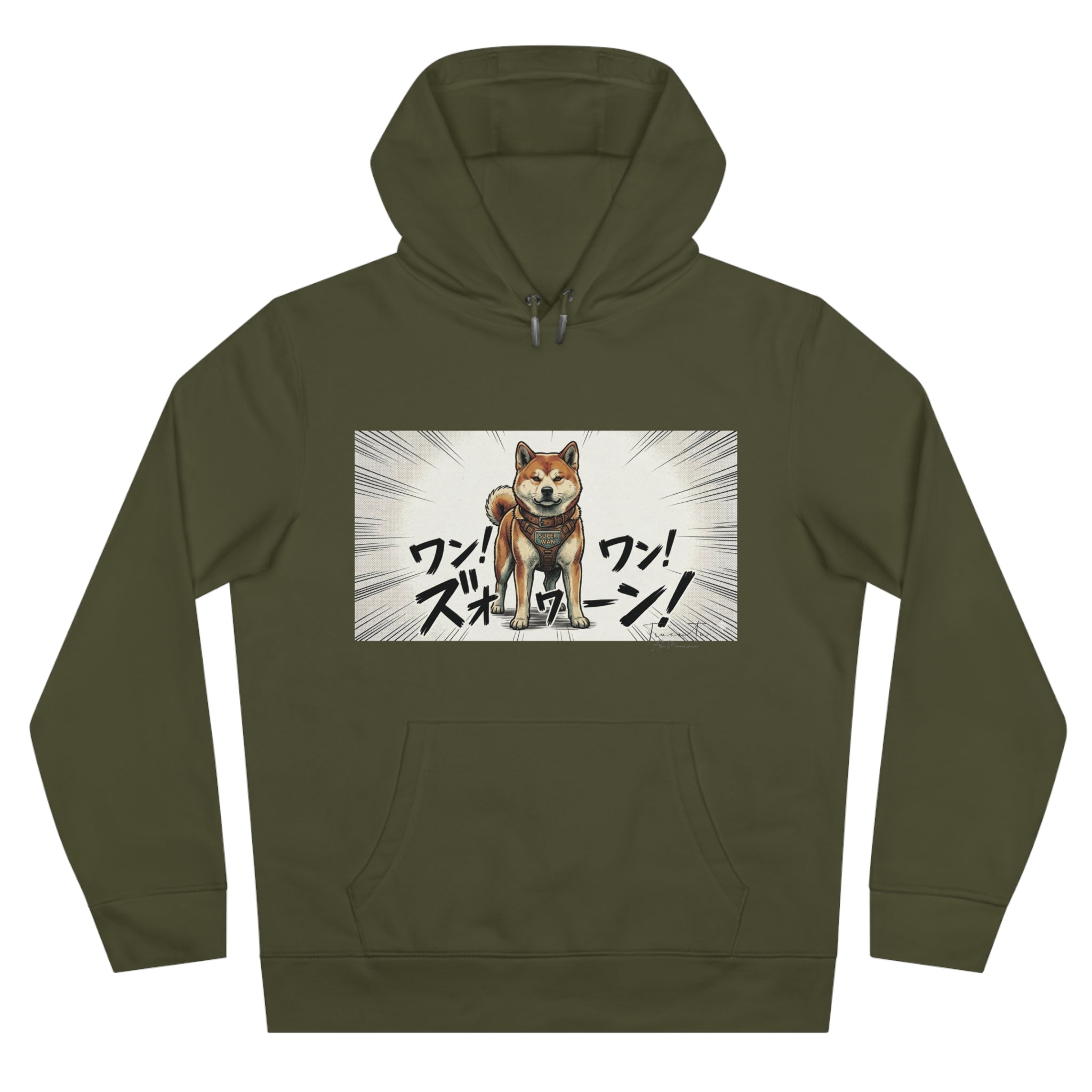 Hachikō Manga Hoodie – Loyalty in Every Detail 🐾