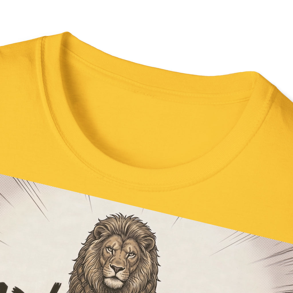 TRUCUTU Manga Lion Softstyle T-Shirt – Japanese Anime Streetwear