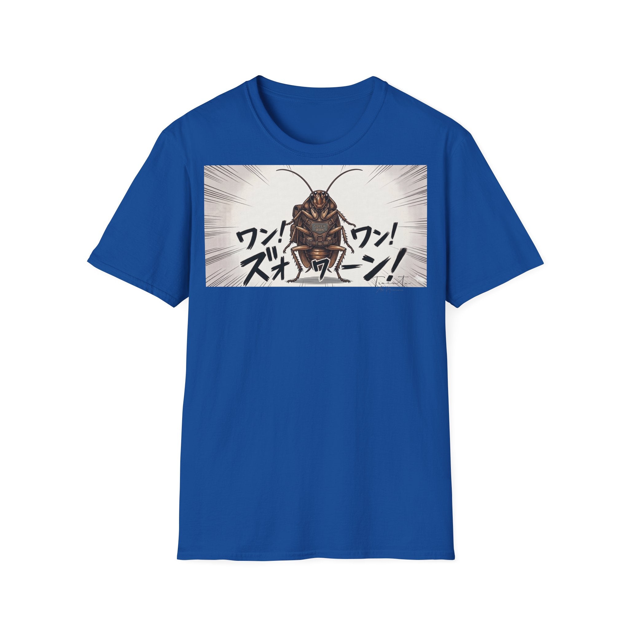 TRUCUTU Manga Cockroach Softstyle T-Shirt – Japanese Anime Streetwear