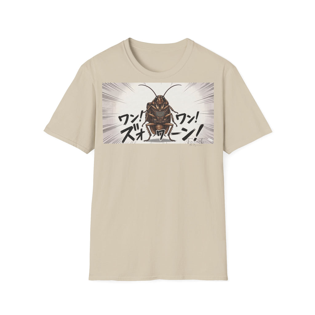 TRUCUTU Manga Cockroach Softstyle T-Shirt – Japanese Anime Streetwear