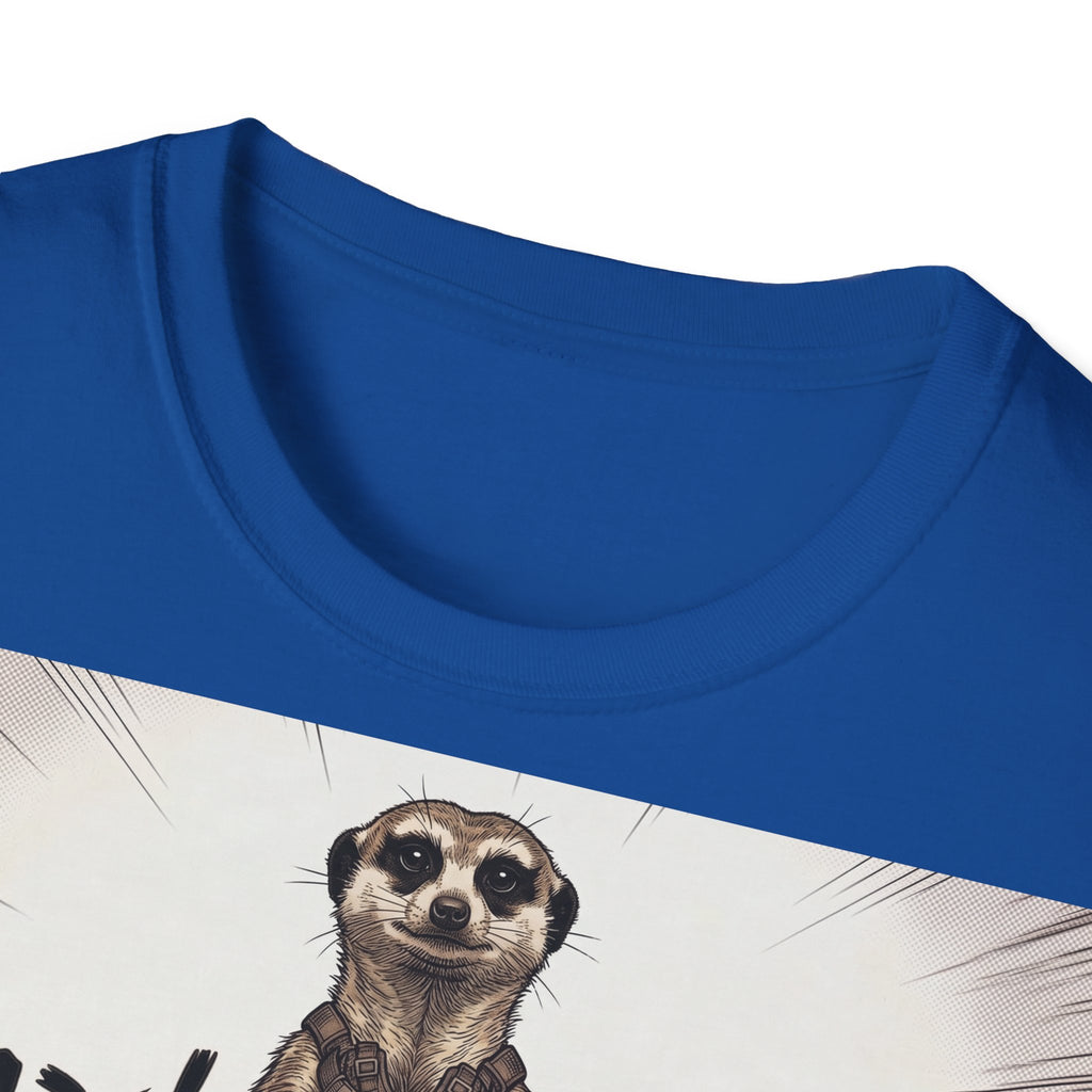 TRUCUTU Manga Meerkat Softstyle T-Shirt – Japanese Anime Streetwear