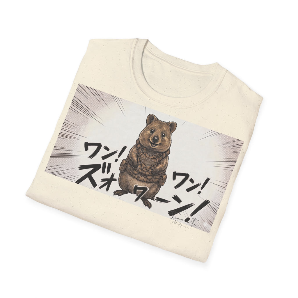 TRUCUTU Manga Quokka Softstyle T-Shirt – Japanese Anime Streetwear