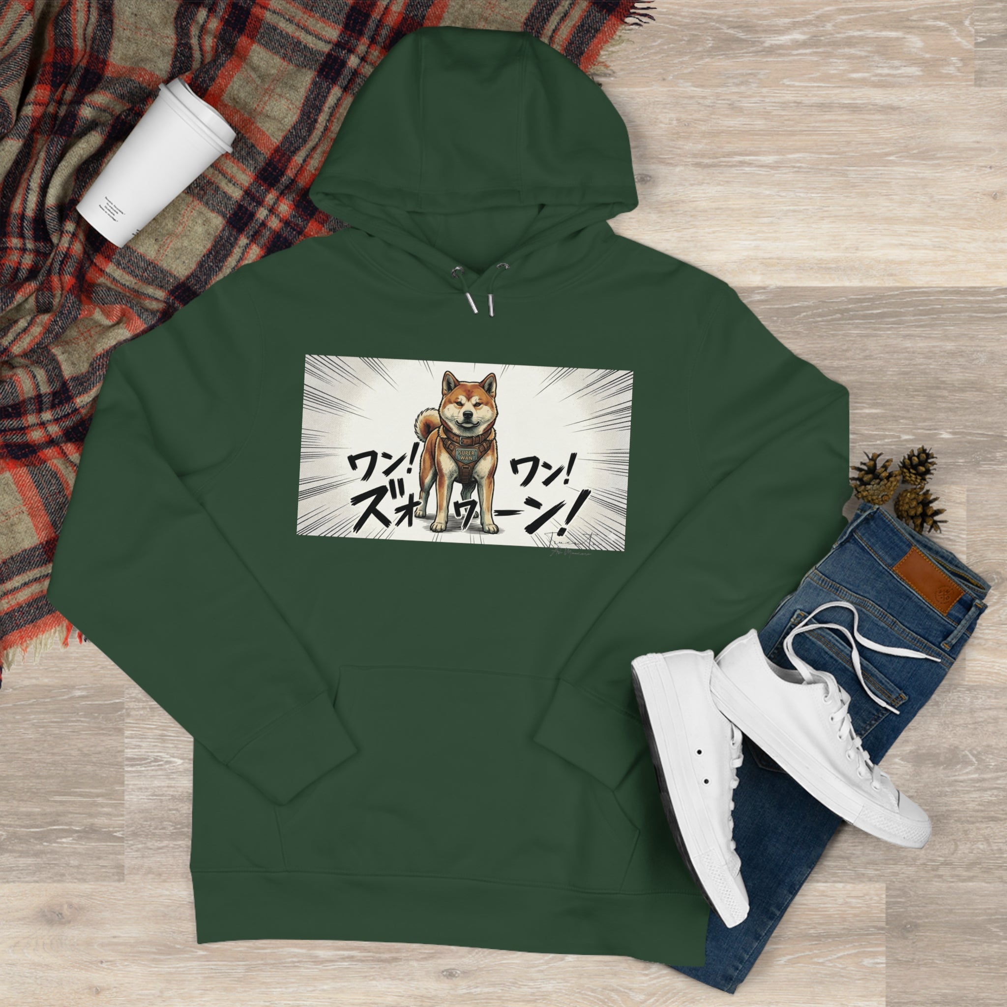 Hachikō Manga Hoodie – Loyalty in Every Detail 🐾