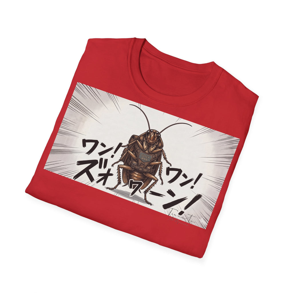 TRUCUTU Manga Cockroach Softstyle T-Shirt – Japanese Anime Streetwear