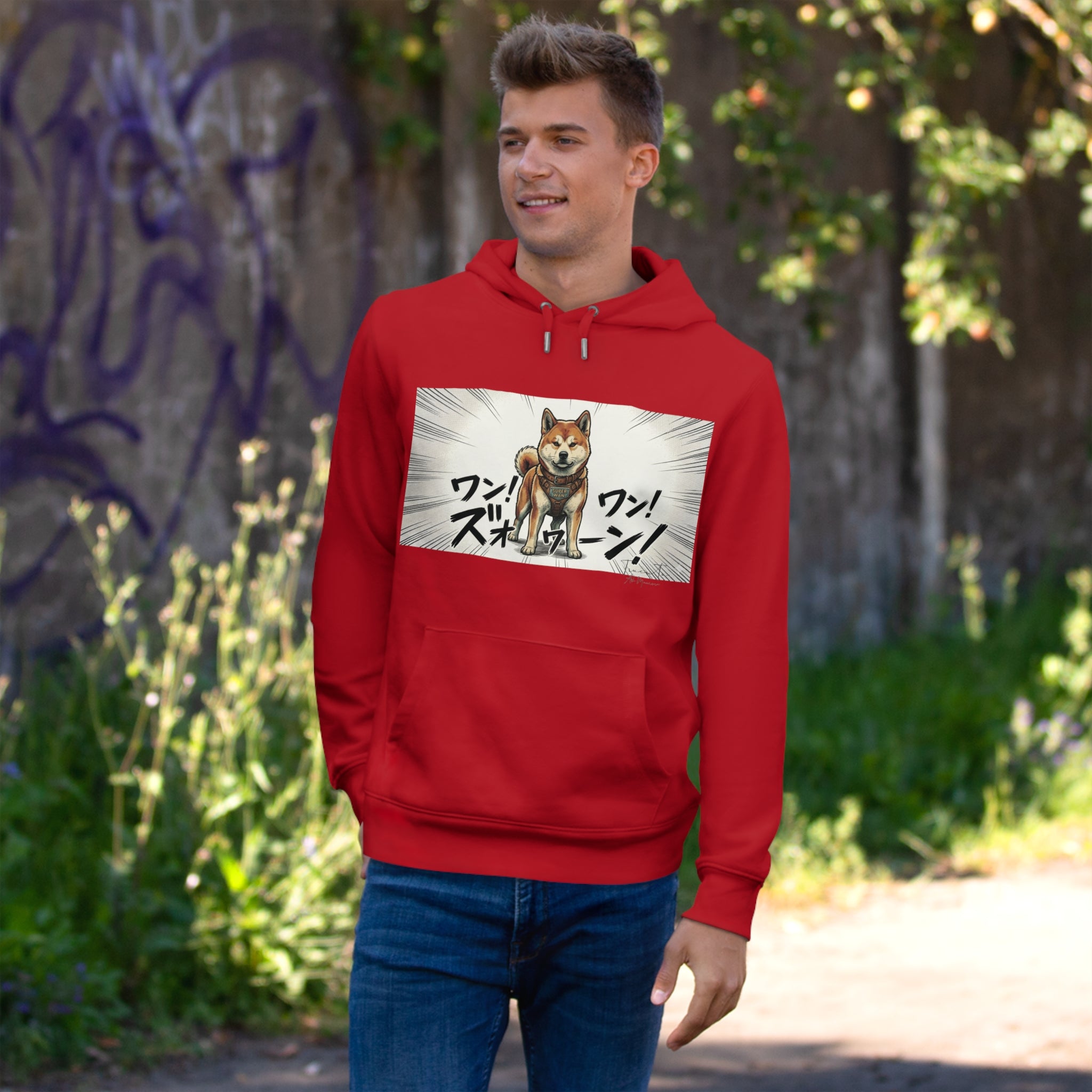 Hachikō Manga Hoodie – Loyalty in Every Detail 🐾