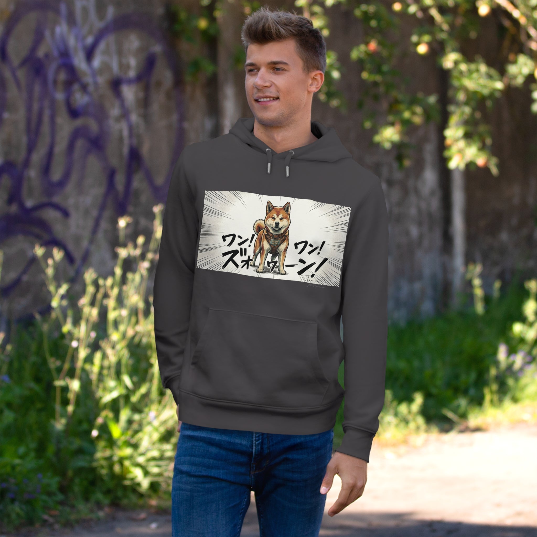 Hachikō Manga Hoodie – Loyalty in Every Detail 🐾