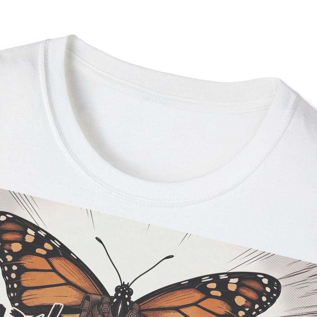 TRUCUTU Manga Butterfly Softstyle T-Shirt – Japanese Anime Streetwear