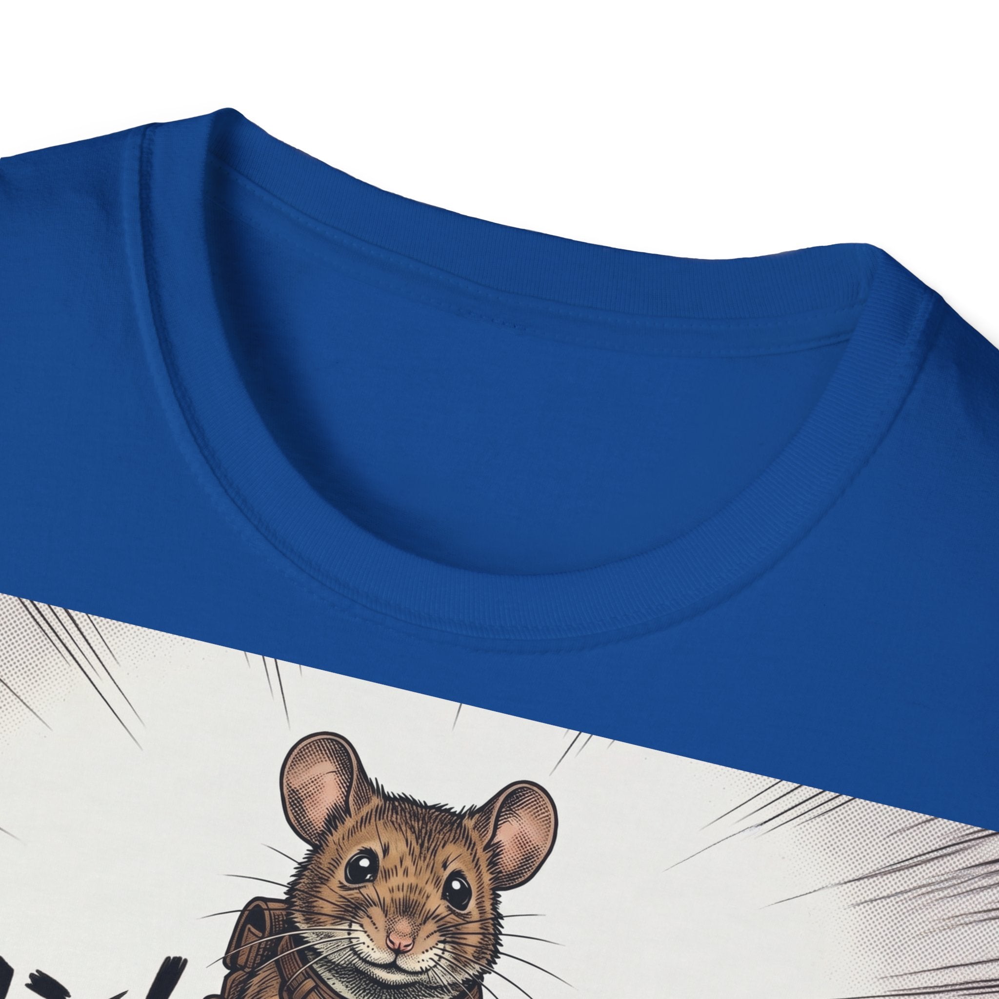 TRUCUTU Manga Mouse Softstyle T-Shirt – Japanese Anime Streetwear