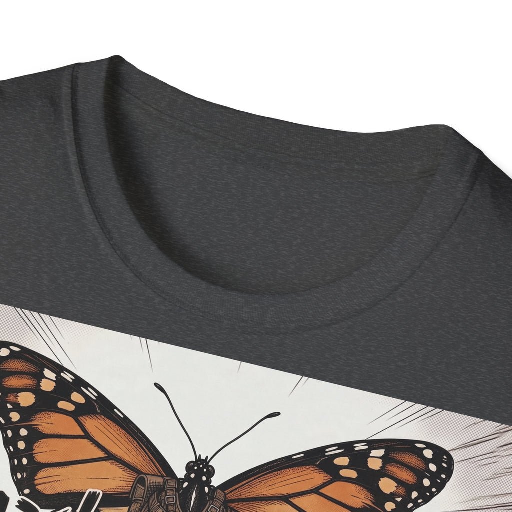 TRUCUTU Manga Butterfly Softstyle T-Shirt – Japanese Anime Streetwear