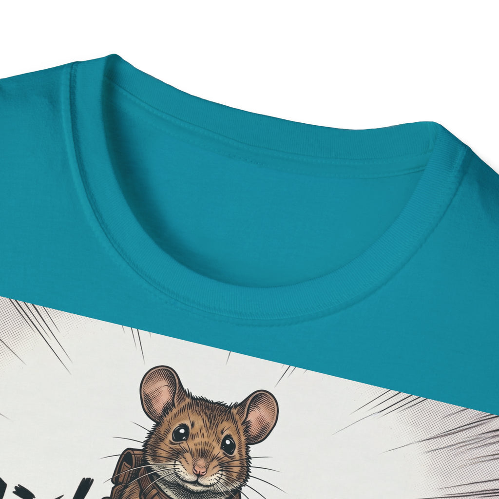 TRUCUTU Manga Mouse Softstyle T-Shirt – Japanese Anime Streetwear