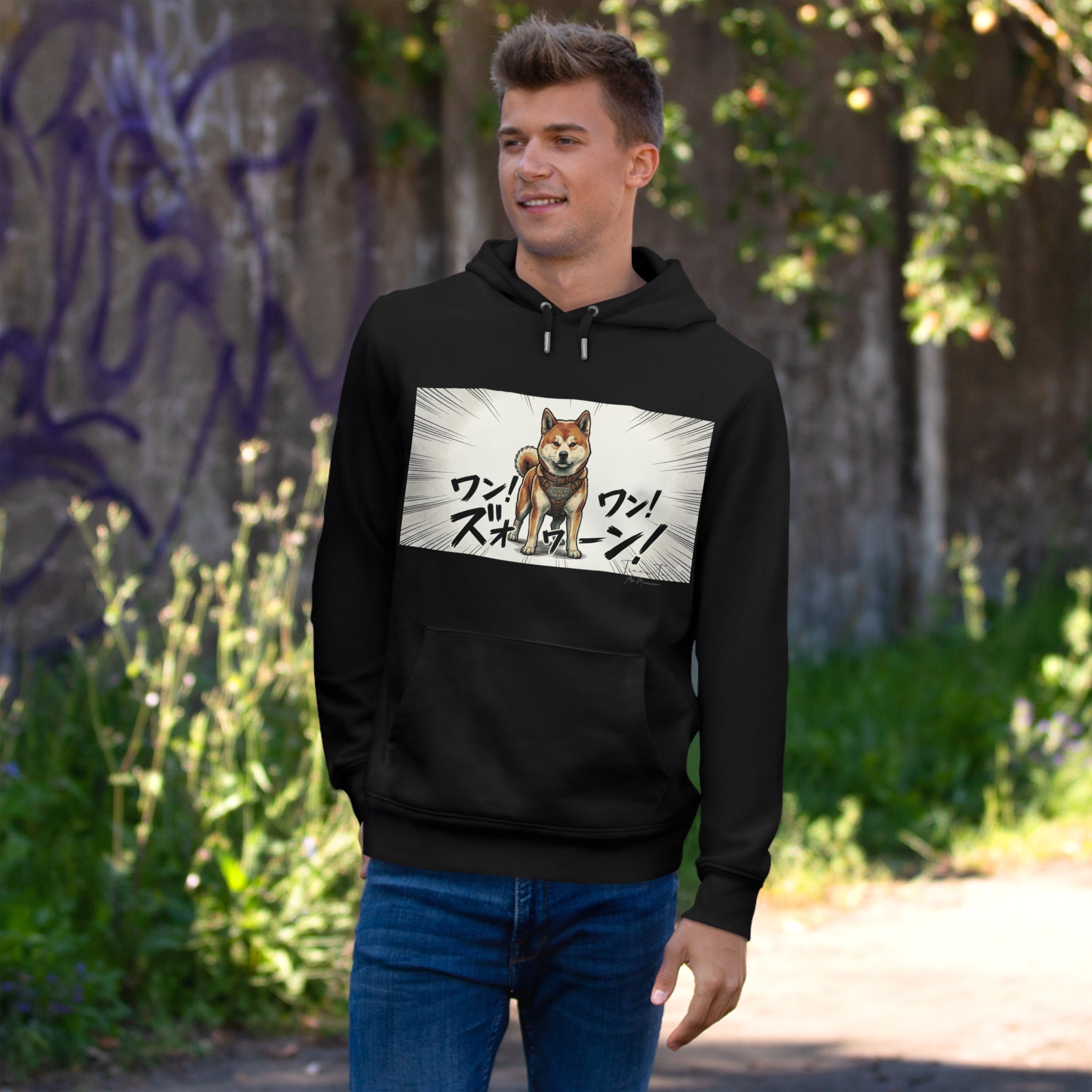 Hachikō Manga Hoodie – Loyalty in Every Detail 🐾