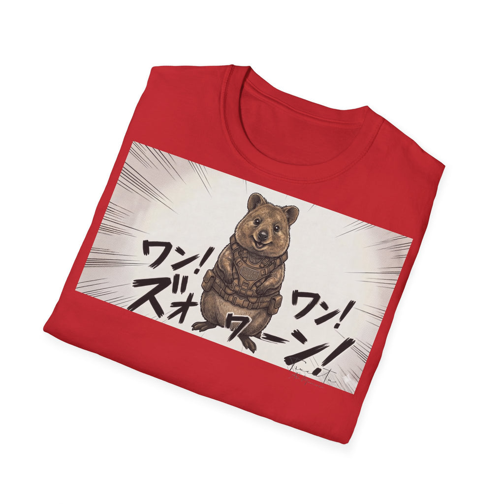 TRUCUTU Manga Quokka Softstyle T-Shirt – Japanese Anime Streetwear