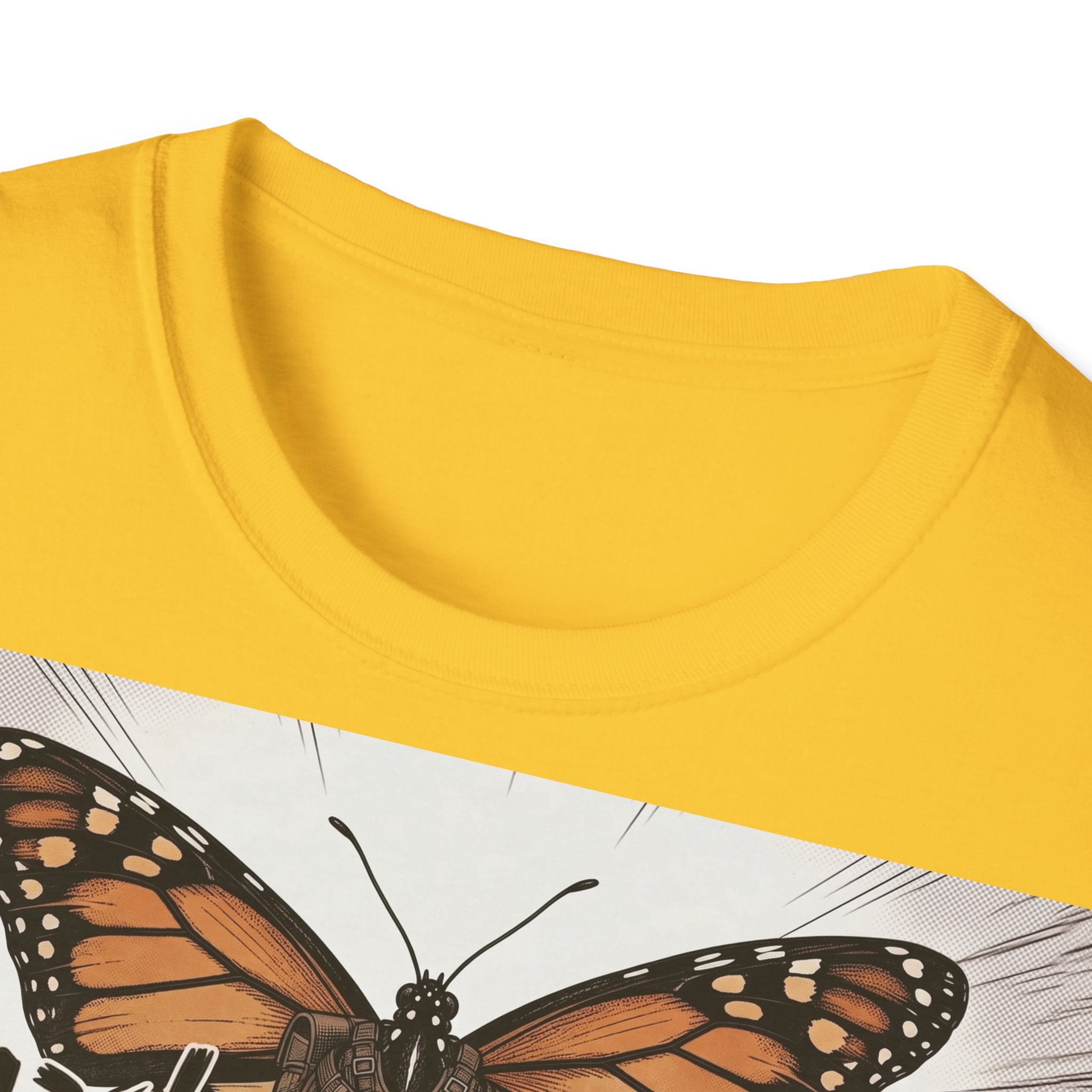 TRUCUTU Manga Butterfly Softstyle T-Shirt – Japanese Anime Streetwear