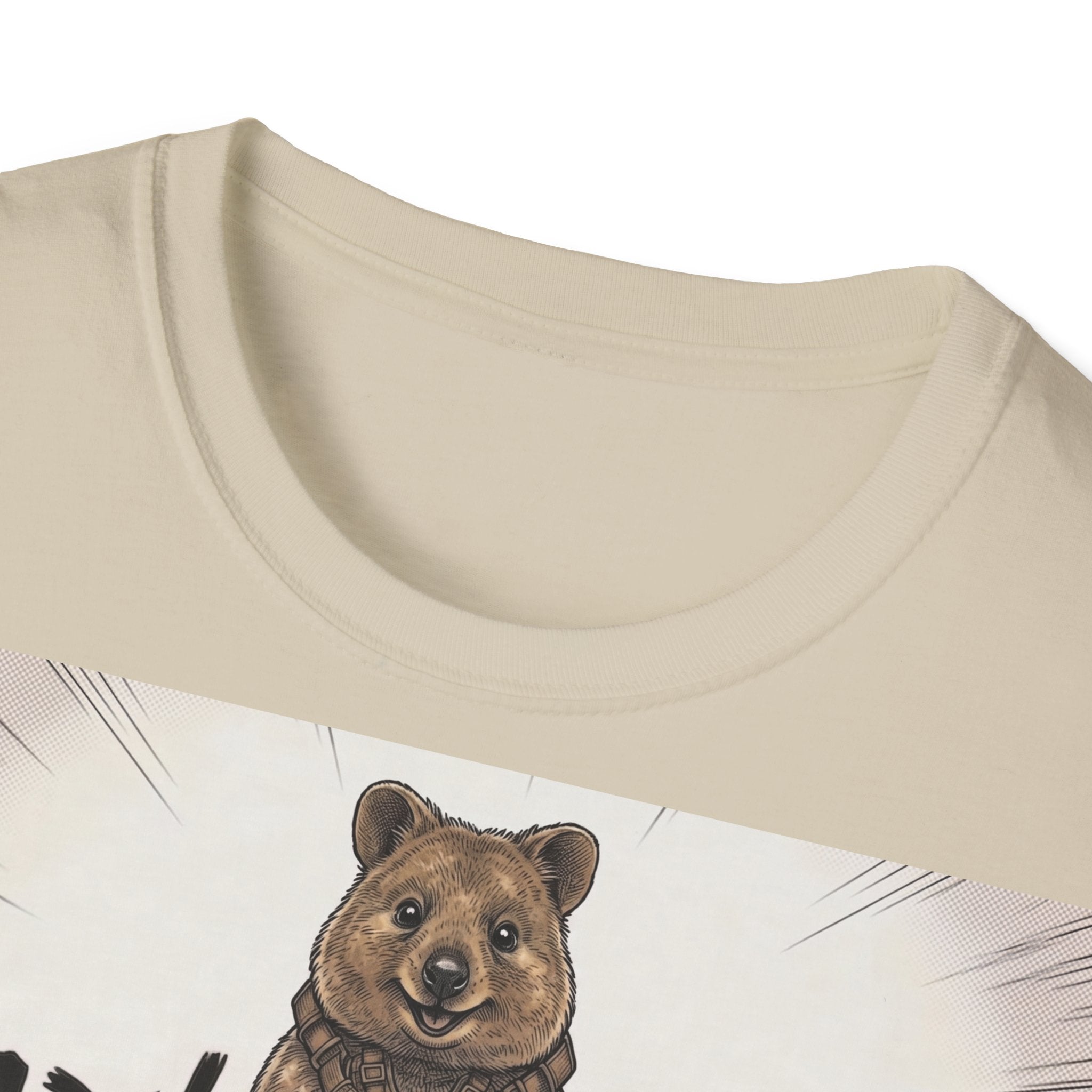 TRUCUTU Manga Quokka Softstyle T-Shirt – Japanese Anime Streetwear